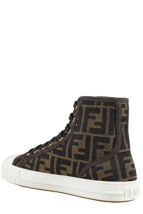 fendi girl sneakers|high top Fendi sneakers.